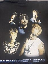 Camiseta Vintage 2001 The Backstreet Boys Black & Blue Tour Tamanho Adulto Médio comprar usado  Enviando para Brazil