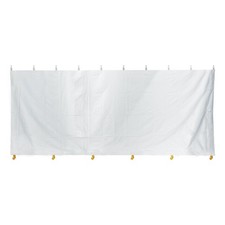 Parede lateral bloco sólido 8x30 para dossel evento tenda festa de casamento vinil caixa aberta comprar usado  Enviando para Brazil