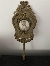 Vintage handspiegel goldfarben gebraucht kaufen  Petersberg