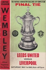 Leeds united liverpool. for sale  AYLESBURY