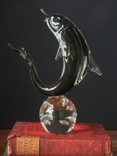 Vintage muranoart glass for sale  LEVEN