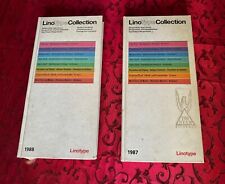 Linotype collection catalogo usato  Italia