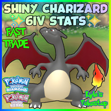 6IV 🌟SHINY🌟 CHARIZARD | POKEMON DIAMANTE BRILHANTE E PÉROLA BRILHANTE BDSP, usado comprar usado  Enviando para Brazil