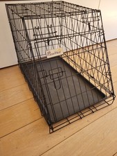folding dog car crates for sale  GREENFORD