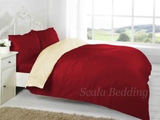 Reversible solid duvet for sale  Los Angeles