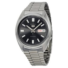 Relógio masculino Seiko 5 automático mostrador preto aço inoxidável SNXS79K1 comprar usado Relógio masculino Seiko 5 automático mostrador preto aço inoxidável SNXS79K1 comprar usado  Enviando para Brazil