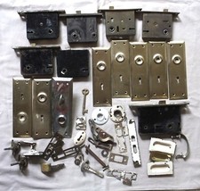 LOTE USADO FERRAGENS DE PORTA VINTAGE STEAMPUNK DECORAÇÃO INDUSTRIAL REAPROVEITAMENTO, usado comprar usado  Enviando para Brazil