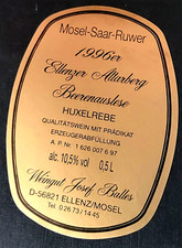 Weinetikett 1996er ellenzer gebraucht kaufen  Eckelsheim, Gau-Bickelheim, Wonsheim