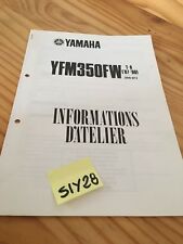 Yamaha yf350 90 d'occasion  Decize