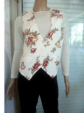 Gilet barman blanc d'occasion  Villeneuve-Loubet
