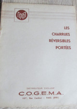 Catalogue brochure tractor d'occasion  Expédié en Belgium