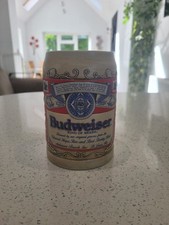 Budweiser vintage stein for sale  COLCHESTER