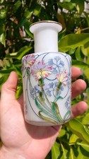 Botella Frasco Vaso Opalino Decoración Arte Nuevo Ojal Esmalte Agua Colonia comprar usado  Enviando para Brazil