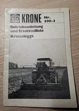 Krone kreiselegge betriebsanle gebraucht kaufen  Recke