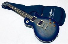 Usado, Epiphone Les Paul Custom Shop Classic Plaintop azul cor rara comprar usado  Enviando para Brazil