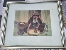 Peinture ancienne orientaliste d'occasion  Fayence