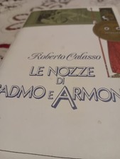 Calasso. nozze cadmo usato  Vercelli