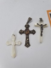 Vintage crusifix neclace for sale  DUDLEY