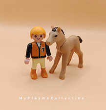 Playmobil poulain marron d'occasion  Sainte-Jamme-sur-Sarthe