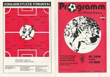 Programmheft ddr fußball gebraucht kaufen  Eisenach