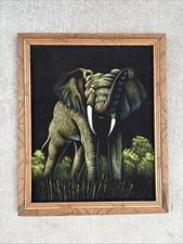 Vintage velvet elephant for sale  Canoga Park