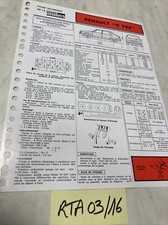 Fiche technique automobile d'occasion  Decize