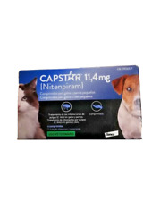 Capstar¹ protection Anti-puces flea chat petit chien 11.4mg 6 Comprimés 1-11 kg na sprzedaż  Wysyłka do Poland