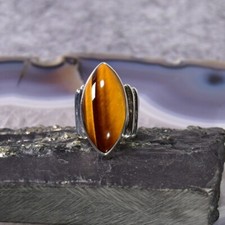 Tigerauge ring 925er gebraucht kaufen  Berlin
