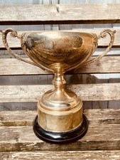 Silver trophy large for sale  UK