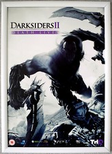 Cartaz promocional Darksiders 2 Death Lives RARO PS3 PC XBOX 360 42cm x 59cm comprar usado  Enviando para Brazil