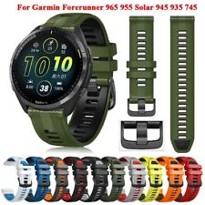 Pulseira de silicone esportiva para relógio Garmin Forerunner 965 955 solar 945 935 745 comprar usado  Enviando para Brazil