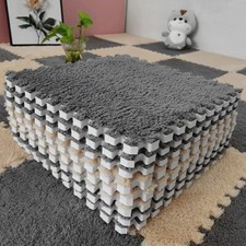 Usado, Quebra-cabeça de pelúcia tapete de espuma tapete quadrado macio tapete tapete de área tapete de chão comprar usado  Enviando para Brazil