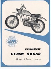 Demm cross depliant usato Demm cross depliant usato  Segrate