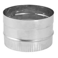 Usado, Tubulação de fogão de aço inoxidável diâmetro interno DuraVent DuraBlack 6DBK-ADSS 6" comprar usado  Enviando para Brazil