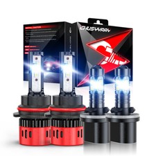 Faróis de LED + combo de lâmpadas de neblina para Lincoln Navigator 1998-2002 6000K 4X comprar usado  Enviando para Brazil