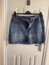 mini blue skirt for sale  HUDDERSFIELD