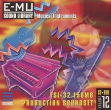 E-MU Sound Library: Musical Instruments Volume 12 AUDIO CD for ESI-32 System! comprar usado  Enviando para Brazil