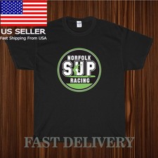 NOVA CAMISA NORFOLK SUP RACING LOGOTIPO CAMISETA UNISSEX ENGRAÇADA AMERICANA EUA TAMANHO P-5XL comprar usado  Enviando para Brazil