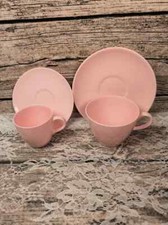 Usado, 25+ CONJUNTO MUITO RARO DE CHÁ OU XÍCARA DE PIRES DE PORCELANA OSSO ROSA ALPINO WEDGWOOD comprar usado  Enviando para Brazil