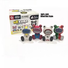 Usado, Ornamento de brinquedo criativo caixa 100% cega American Diorama Liberty Walk LB Kuma 4 peças comprar usado  Enviando para Brazil