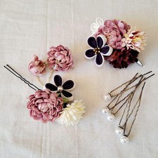 Kimono Kanzashi enfeite de cabelo enfeite de cabelo cerimônia de chegada de idade grampo grampo de cabelo comprar usado  Enviando para Brazil