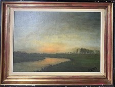 Antique european oil for sale  Douglasville