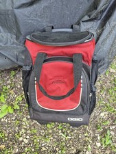Usado, Bolsa térmica Ogio preta isolada altura ajustável polia transporte rolo vermelho/preto comprar usado  Enviando para Brazil