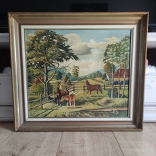 Dachbodenfund ölbild acrylbil gebraucht kaufen  Solingen