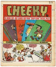 Cheeky weekly comic for sale  IPSWICH