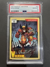 1991 Universo Marvel #50 Wolverine PSA 10 GEM ESTADO PERFEITO, recém-classificado! comprar usado  Enviando para Brazil