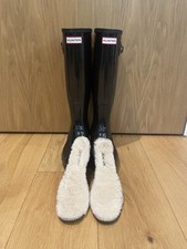 Black hunter wellies for sale  LONDON
