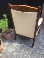 Edwardian gentlemans chair for sale  BOGNOR REGIS