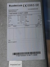 Buderus wärmetauscher 152 gebraucht kaufen  Gnarrenburg