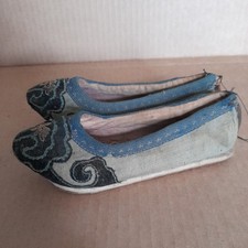 Antique chinese shoes for sale  CAMBORNE